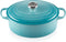 Le Creuset Ovale Braadpan 29cm 4,7L Caribbean Blue