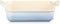 Le Creuset - Ovenschaal Heritage Coastal Blue - 26 x 19 cm / 2.4 Liter