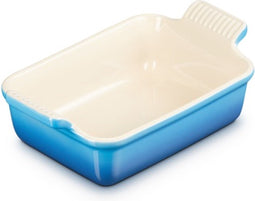Le Creuset Ovenschaal Heritage Marseille Blue - 19 x 14 cm / 1.1 Liter