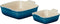 Le Creuset - Ovenschaal Vierkant - Set Van 2 Stuks - Deep teal