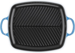 Le Creuset Rechthoekige Grill 30 x 27 Cm Azure
