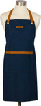 Le Creuset schort 80 x 70 cm textiel denim