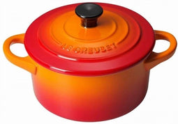 Le Creuset Serveerpannetje / Mini Braadpan - Signature - Oranjerood - ø 10 cm / 250 ml