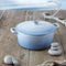 Le Creuset - Signature braadpan 24cm coastal blue