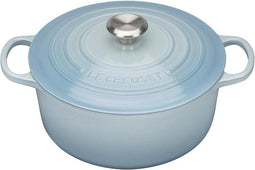 Le Creuset - Signature braadpan 26cm coastal blue