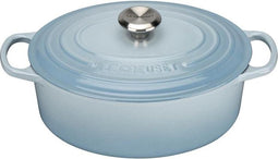 Le Creuset - Signature braadpan 29cm coastal blue