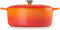 Le Creuset Signature ovale braad-/stoofpan 35 cm - oranjerood