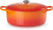 Le Creuset Signature ovale braad-/stoofpan 35 cm - oranjerood