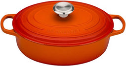LE CREUSET -Signature - Ovale Braadpan 27cm Oranje