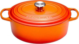 Le Creuset Signature ovale braadpan Ø 33cm, Oranjerood