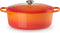 Le Creuset Signature ovale braadpan Ø 33cm, Oranjerood