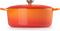 Le Creuset Signature ovale braadpan Ø 33cm, Oranjerood