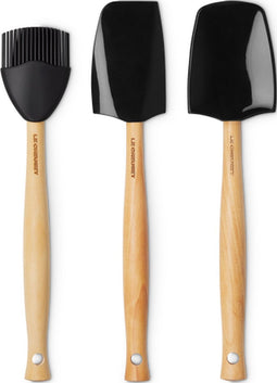 Le Creuset Spatelset - 3 stuks - Premium - Zwart