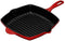 Le Creuset vierkante grillpan - 26 CM - Voor iedere warmte bron - Kersenrood
