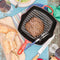 Le Creuset vierkante grillpan - 26 CM - Voor iedere warmte bron - Kersenrood