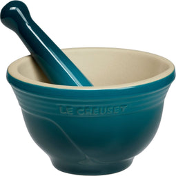 Le Creuset Vijzel met Stamper Deep Teal ø 12 cm