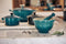 Le Creuset Vijzel met Stamper Deep Teal ø 12 cm