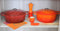 Le Creuset Vijzel met Stamper - Oranjerood - ø 12 cm