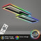 BRILONER - LED Plafondlamp - met afstandsbediening - CCT en RGB - 45W - zwart (2 stuks)