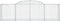 vidaXL - Schanskorven - 10 - st - gewelfd - 300x50x80/100 - cm - ijzer