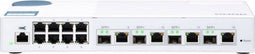 QNAP QSW-M408-4C - Web Managed Switch - 4x 10GbE SFP+/RJ45 en 8x Gigabit poorten