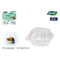 Herbruikbare voedselbakjes Algon BURGER 13 x 13 x 6,9 cm (5 Onderdelen) (24 Stuks)