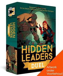 Gamin'Biz Hidden Leaders Duel NL - Bordspel voor 2 spelers - Strategisch en snel spel