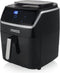 Princess 182080 - Heteluchtfriteuse - 2-in-1 Stoomoven en Airfryer - 6.5 liter - 1700W - Zwart
