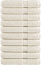 vidaXL - Saunadoeken - SOLUND - 10 - st - 600 - g/m² - 80x200 - cm - crèmekleurig
