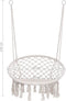vidaXL Hangstoel 80 cm beige