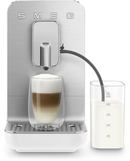 Smeg BCC13WHMEU - Volautomatische koffiemachine - 10 functies 19 bar druk - Mat wit