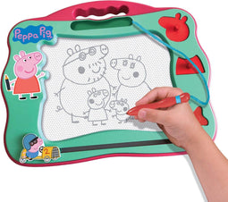 Peppa Pig - Magnetisch Tekenbord - Inclusief magnetische pen en 3 stempels