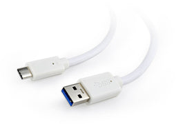 Gembird CCP-USB3-AMCM-6-W - USB-C naar USB-A kabel - USB3.0 5 Gbit/s - Wit