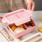 Milieuvriendelijke Bento Lunchbox - Tarwevezel, 1100ml