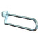 Able2 Opklapbare toiletbeugel - RVS 80 cm - Vergrendelbaar - 3,2 cm diameter