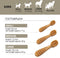 Snack voor honden Ferplast 89615014 Tandenborstel 4 Stuks