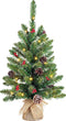 Black Box Kunstkerstboom Creston - 41x41x60 cm - Pvc - Groen