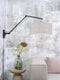 GOOD&MOJO Wandlamp Andes - Bamboe Zwart/Naturel - 95x47x55cm - Binnen Scandinavisch,Bohemian
