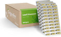 Leaf Diseases Bladziekten Capsules – 144 stuks - Voor Planten die Vatbaar zijn Voor Bladziekten - Ondersteunt Herstel en Plantweerbaarheid - Geschikt voor alle Kamerplanten, Potplanten en Buitenplanten - Organifer
