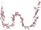 Leaf Garland 170 cm Burgundy 4A