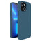 Leather Backcover met MagSafe voor de iPhone 13 - Donkerblauw