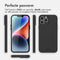 Leather Backcover met MagSafe voor de iPhone 14 Pro - Zwart