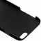 Leather Backcover voor iPhone 6 / 6s - Zwart