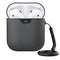 Leather Protective Case voor AirPods 1 / 2 - Zwart