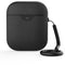 Leather Protective Case voor AirPods 1 / 2 - Zwart