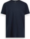 LebasQ - Miles' T-shirt voor heren - 3 pack - met Ronde hals - Extra lang - Geschikt als Ondershirt - Blauw - XL - Katoen