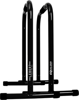 Lebert Equalizer Dip Bars Zwart - Dip Station - Pull Up Bar - Push Up Bars - Calisthenics - Krachttraining voor het gehele lichaam