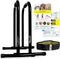 Lebert Equalizer Dip Bars Zwart - Dip Station - Pull Up Bar - Push Up Bars - Calisthenics - Krachttraining voor het gehele lichaam