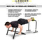 Lebert Equalizer Dip Bars Zwart - Dip Station - Pull Up Bar - Push Up Bars - Calisthenics - Krachttraining voor het gehele lichaam