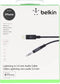 Belkin Lightning-naar-3.5mm kabel - MFi-gecertificeerd - 90 cm - Zwart